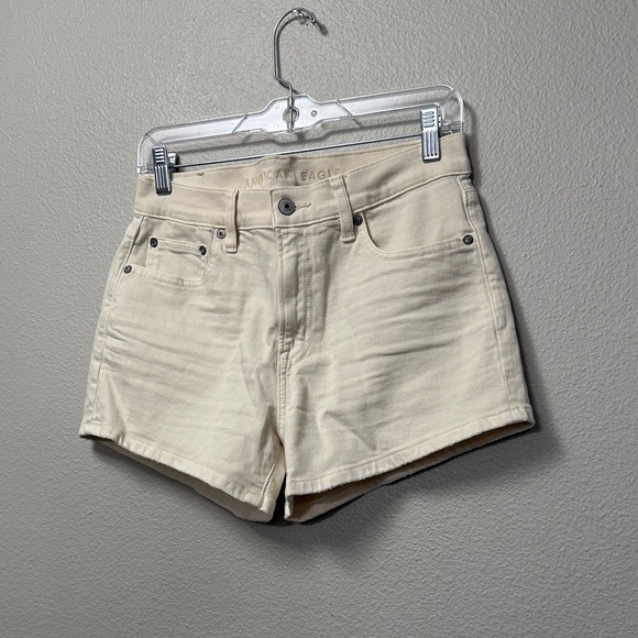 American Eagle Stretch Super High-Waisted Relaxed Short - Picture 4 of 16